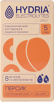 Hydria Daily Смаком Персика